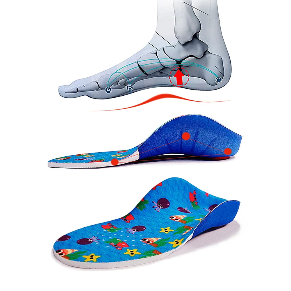 Kids Children Orthotics Insoles for Flat Feet Arch Support Correction foot Care for Kid Orthopedic Insole Soles Shoes Inserts
Kids Children Orthotics Insoles for Flat Feet Arch Support Correction foot Care for Kid Orthopedic Insole Soles Shoes Inserts