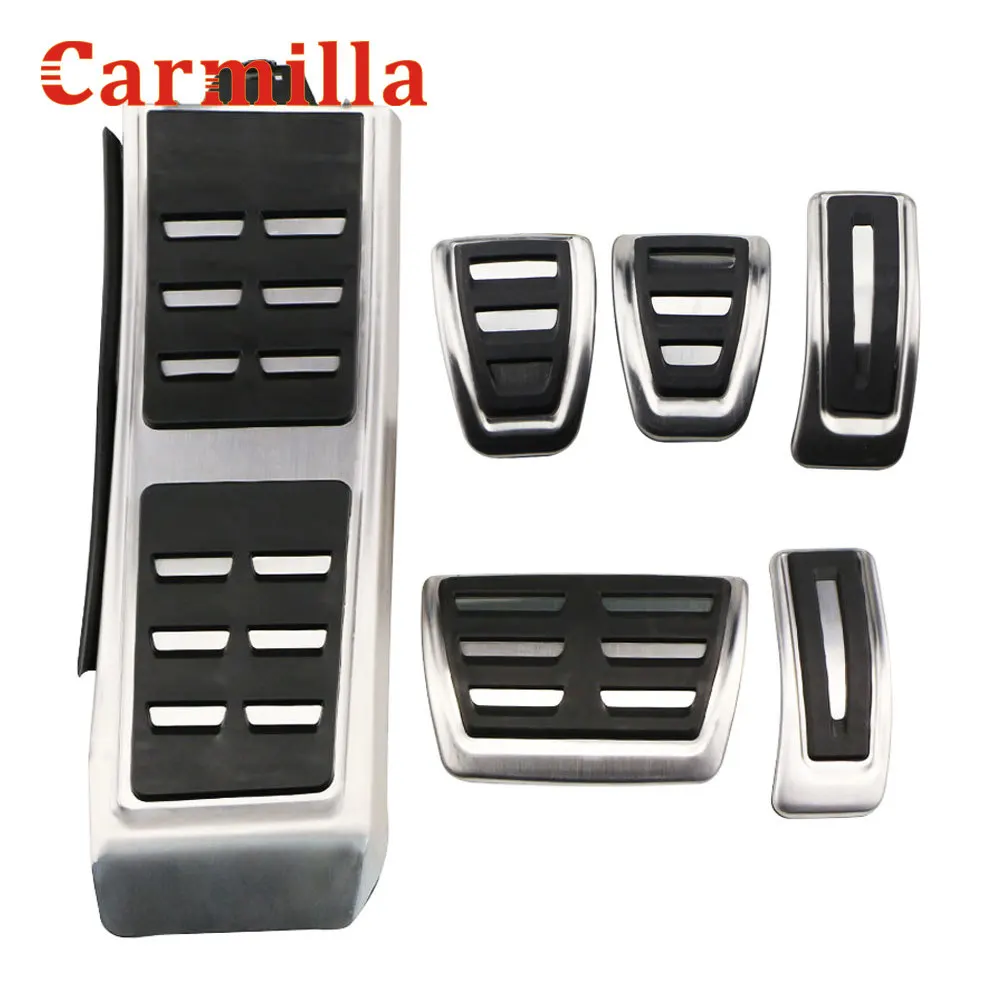Carmilla Car Pedals for Audi A4 B8 A6 A7 A8 S4 RS4,A5 S5 RS5 8T Q5 SQ5 8R Fuel Brake Footrest Pedal Cover Auto Accessories
Carmilla Car Pedals for Audi A4 B8 A6 A7 A8 S4 RS4,A5 S5 RS5 8T Q5 SQ5 8R Fuel Brake Footrest Pedal Cover Auto Accessories