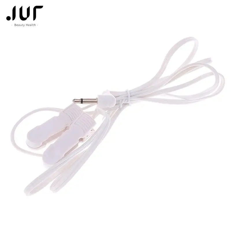 1PCS 3.5mm Plug Electrode Lead Wires Connecting Cables With 2 Ear Clips For Digital TENS Therapy Machine Massager
1PCS 3.5mm Plug Electrode Lead Wires Connecting Cables With 2 Ear Clips For Digital TENS Therapy Machine Massager