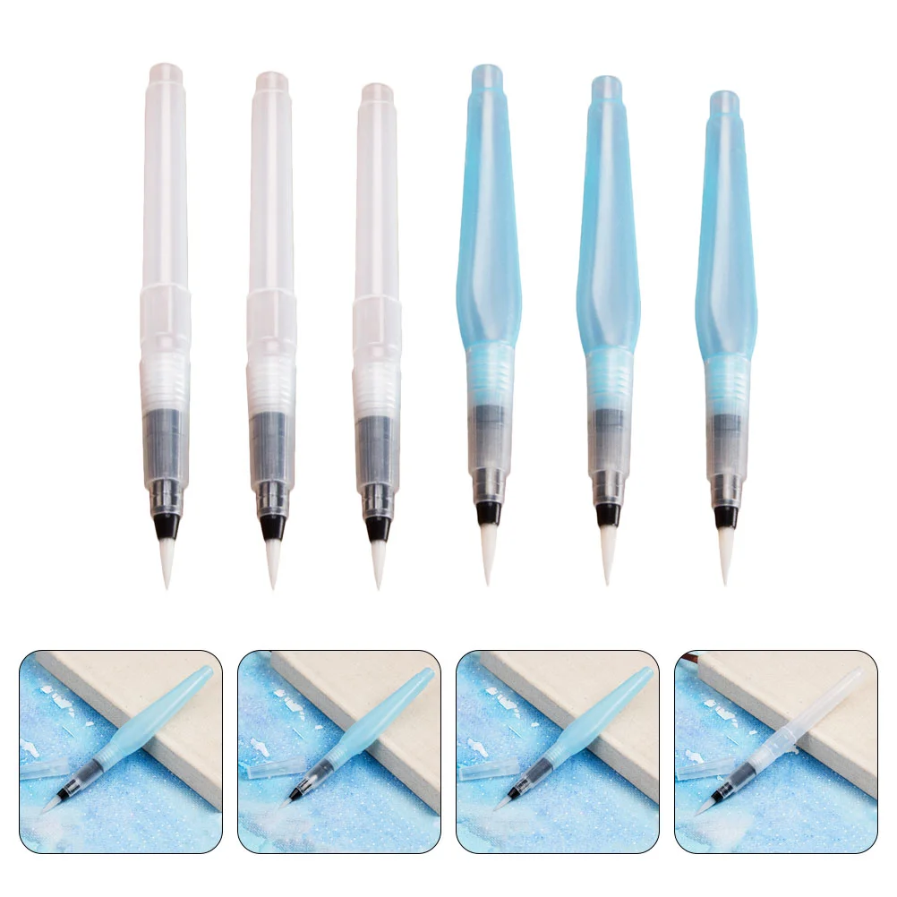 Water Pens Painting Brush Pen Brushes Hand Injection Softtip Watercolor Flexible Calligraphy Markers Coloring Accessory
Water Pens Painting Brush Pen Brushes Hand Injection Softtip Watercolor Flexible Calligraphy Markers Coloring Accessory