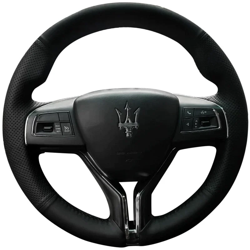 For Maserati Ghibli Levante Quattroporte Customized Hand Sewing Leather Car Steering Wheel Cover Interior Accessories
For Maserati Ghibli Levante Quattroporte Customized Hand Sewing Leather Car Steering Wheel Cover Interior Accessories