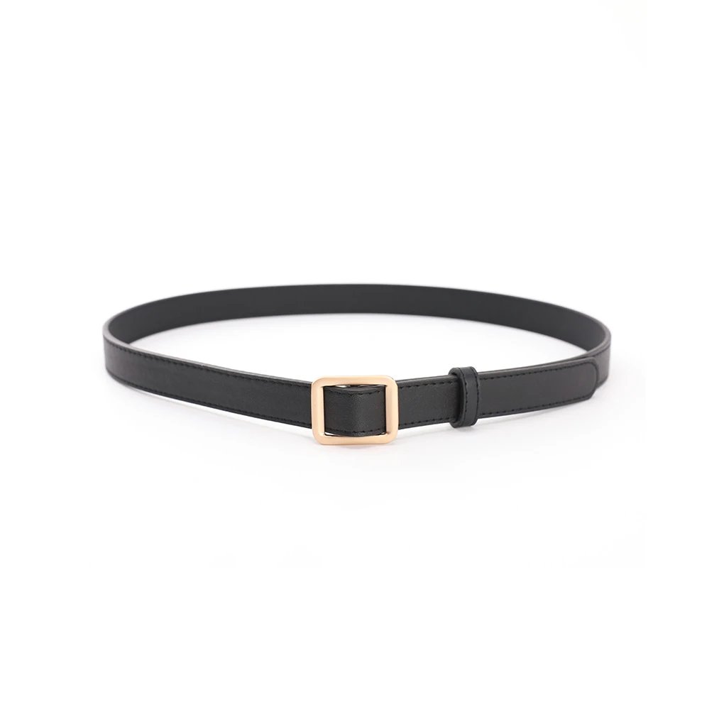Women Round No-hole Buckle Leather Jeans Belt Fashion PU Decorative Vintage Pin Simple Accessories Black Buckle
Women Round No-hole Buckle Leather Jeans Belt Fashion PU Decorative Vintage Pin Simple Accessories Black Buckle