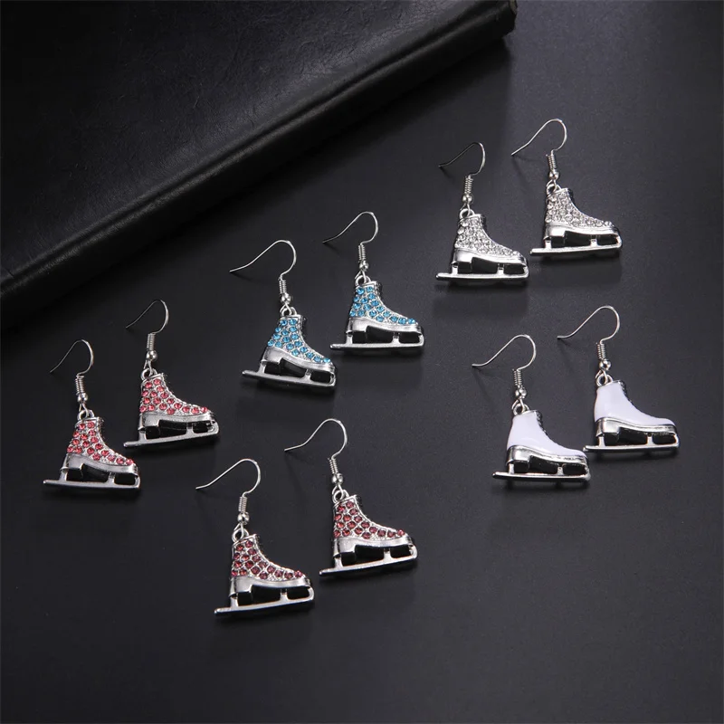 Drop Earrings Earrings for Women Trendy Vintage Skating shoes Dangle Earrings Girls Zircon Crystal Statement Earrings Jewelry
Drop Earrings Earrings for Women Trendy Vintage Skating shoes Dangle Earrings Girls Zircon Crystal Statement Earrings Jewelry