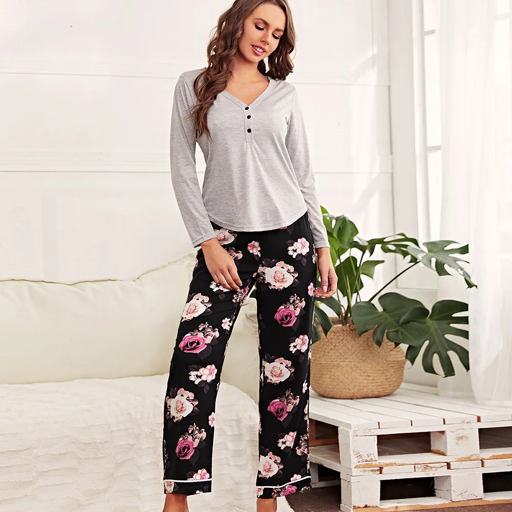 Night Suits for Women Pajamas Set Cotton Ladies Pyjamas Pijamas for Women Two Piece Sleepwear Home Clothes Home Wear Nightwear
Night Suits for Women Pajamas Set Cotton Ladies Pyjamas Pijamas for Women Two Piece Sleepwear Home Clothes Home Wear Nightwear