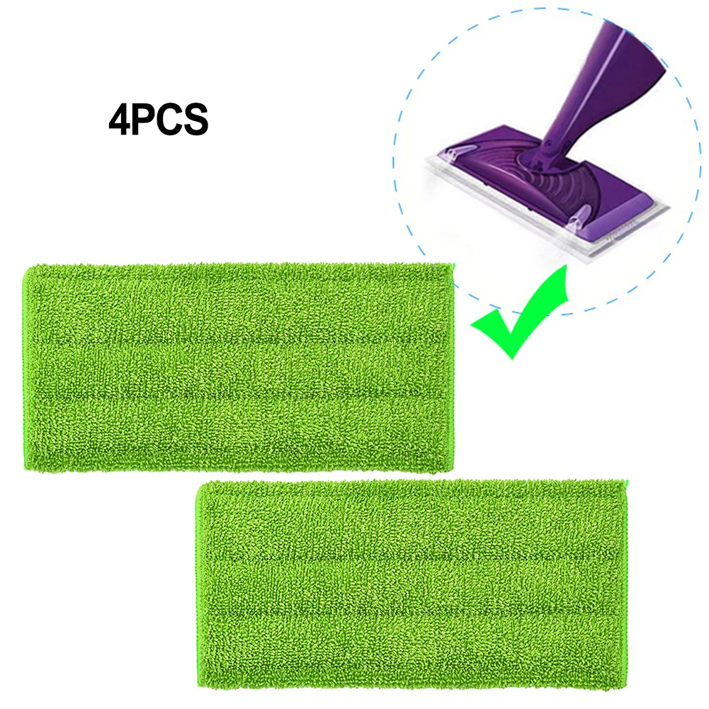 4pcs Reusable Microfiber Mop Pads For Swiffer Jet Pads Wet/Dry Sweeping Vacuum Cleaner Accessories Household Supplies Tools Part
4pcs Reusable Microfiber Mop Pads For Swiffer Jet Pads Wet/Dry Sweeping Vacuum Cleaner Accessories Household Supplies Tools Part