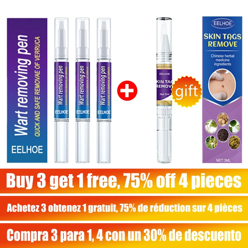 3-5Pcs Wart Removal Mole Remedy Liquid Pen Treatment Papillomas Removing Skin Labels Flat Wart Genitals Painless Beauty Health
3-5Pcs Wart Removal Mole Remedy Liquid Pen Treatment Papillomas Removing Skin Labels Flat Wart Genitals Painless Beauty Health