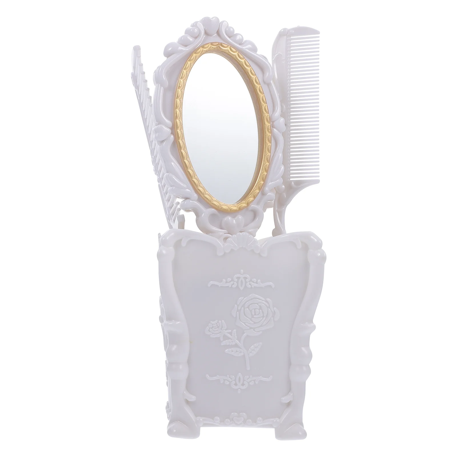 Comb Mirror Set Brush Hair Vintage Handholder Styling Womenvanityair Mirrorssets Hairbrush Handle Paddle Cushion Cupscalp
Comb Mirror Set Brush Hair Vintage Handholder Styling Womenvanityair Mirrorssets Hairbrush Handle Paddle Cushion Cupscalp