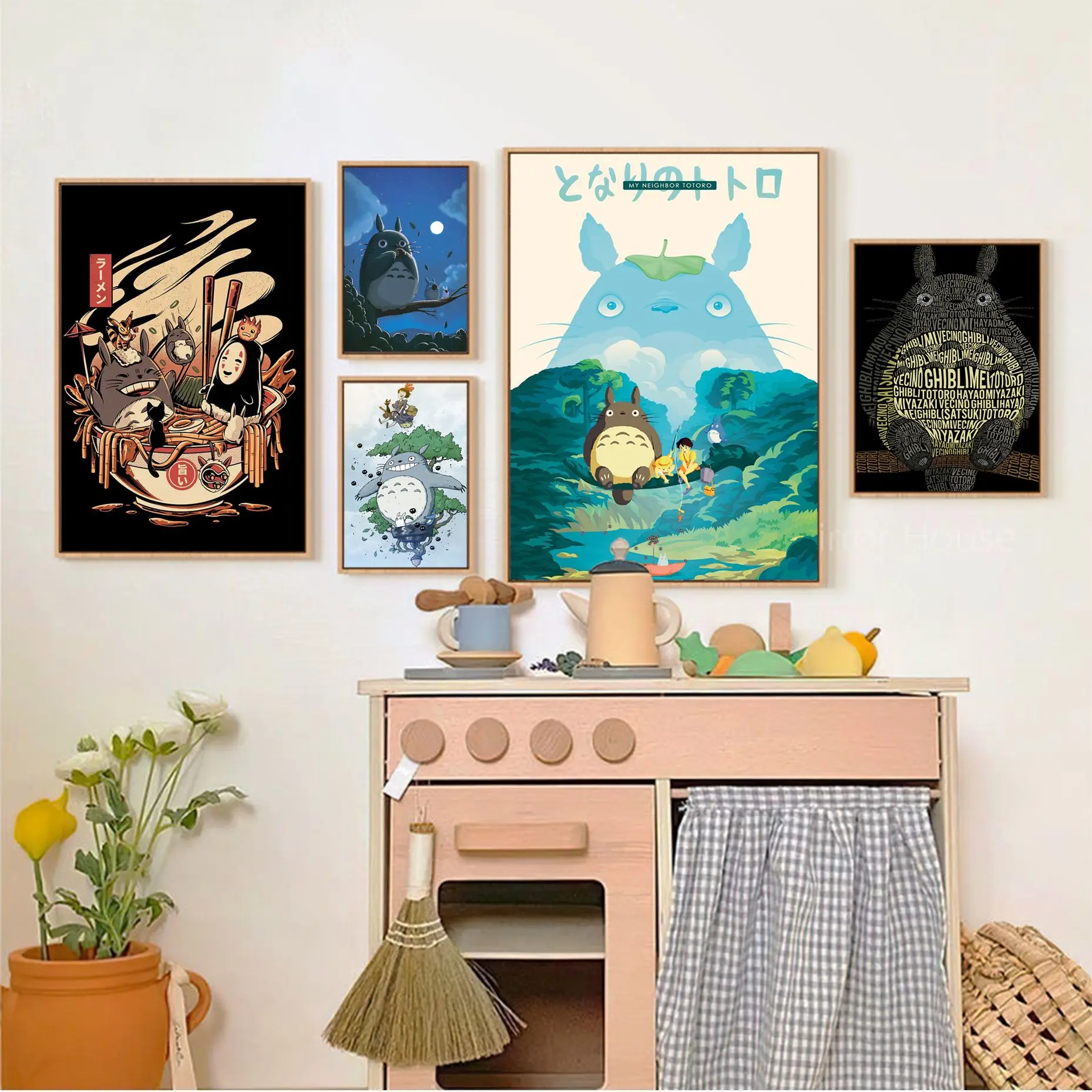Studio Ghibli Anime Totoro Cartoon Classic Anime Poster HD Quality Wall Art Retro Posters for Home Nordic Home Decor
Studio Ghibli Anime Totoro Cartoon Classic Anime Poster HD Quality Wall Art Retro Posters for Home Nordic Home Decor