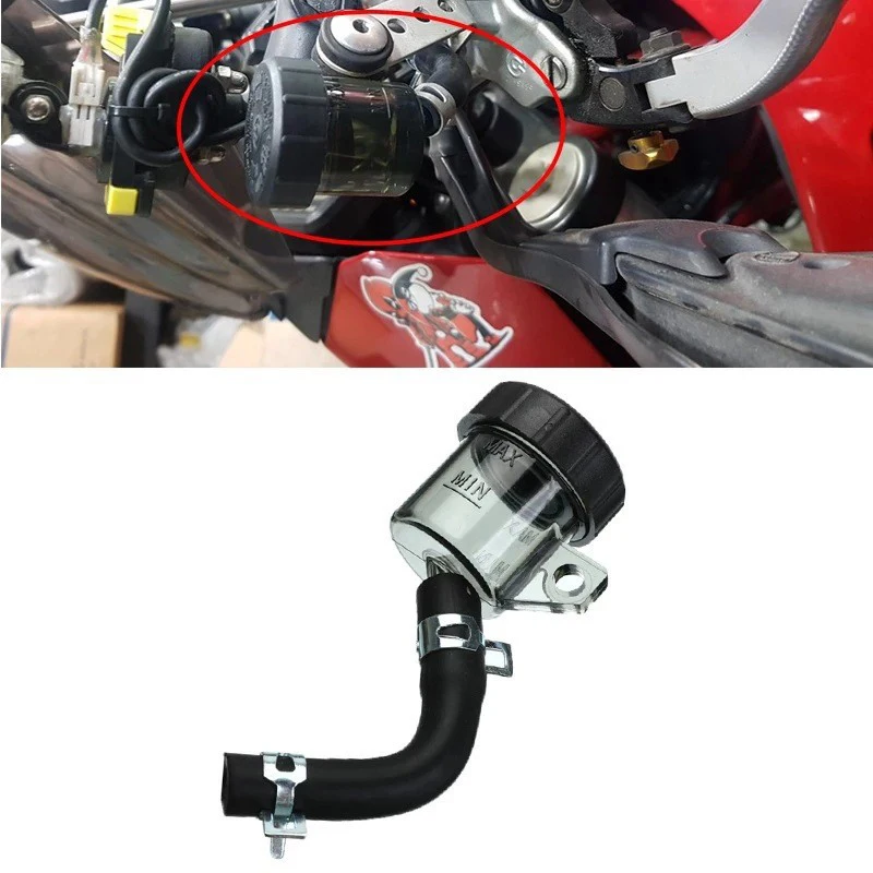 Motorcycle Brake Pump Oil Tank With Oil Pipe Fluid Reservoir Rear Master Cylinder Tank Oil Cup Off Road Motorcycle Accessories
Motorcycle Brake Pump Oil Tank With Oil Pipe Fluid Reservoir Rear Master Cylinder Tank Oil Cup Off Road Motorcycle Accessories
