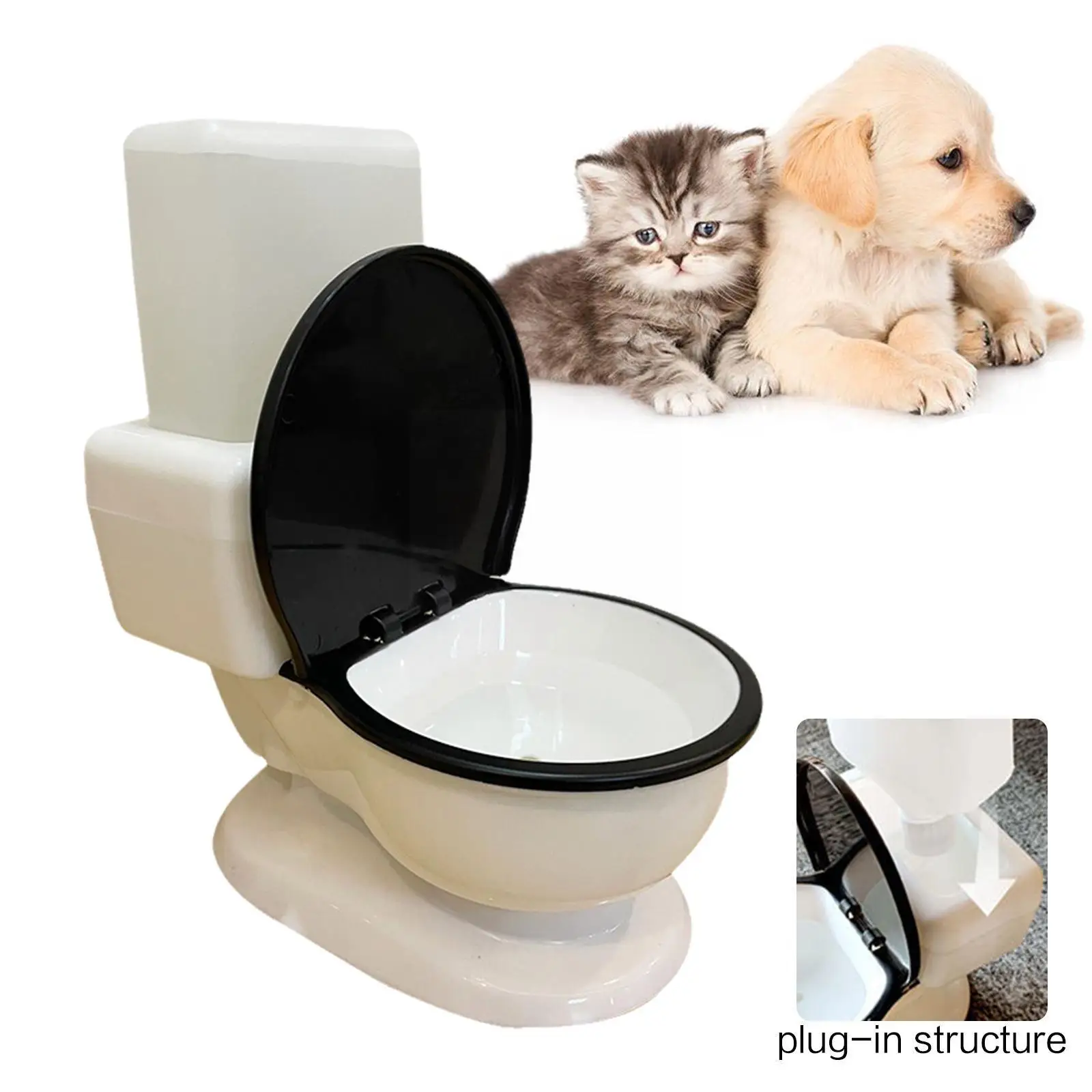 Питьевой унитаз для кошек, 650 мл, фотоемкость для кошек и собак, автоматическая поилка, забавная подача воды для домашних животных, R6I5
Питьевой унитаз для кошек, 650 мл, фотоемкость для кошек и собак, автоматическая поилка, забавная подача воды для домашних животных, R6I5