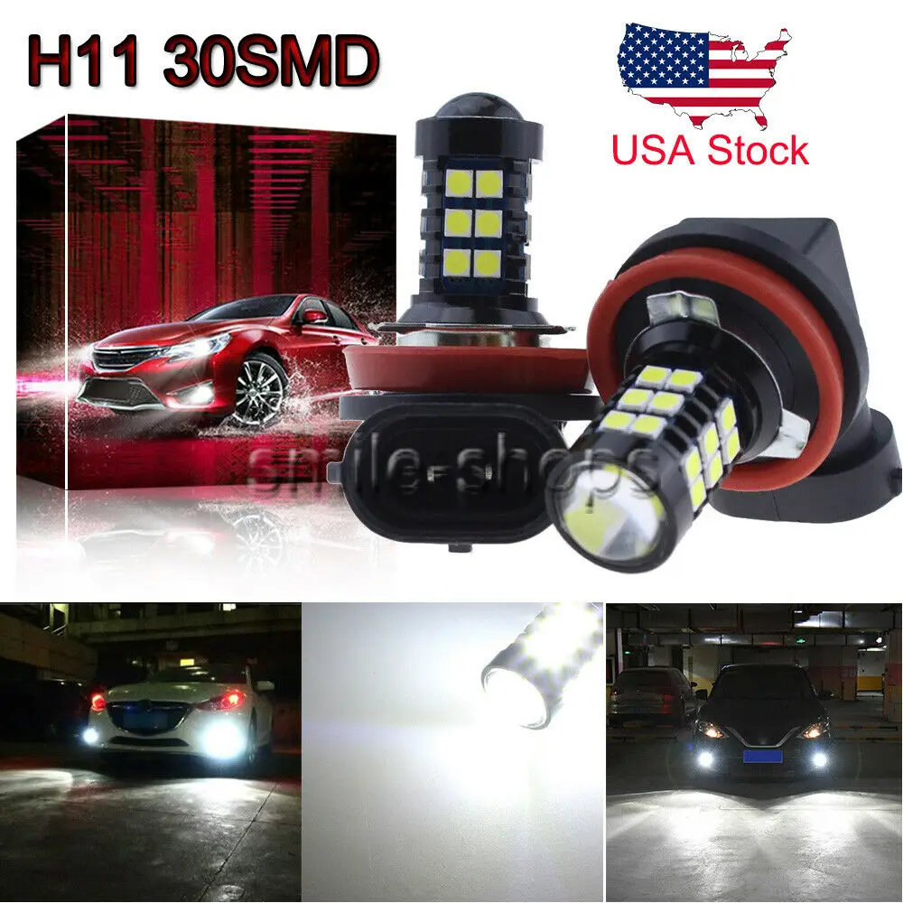 H11 H8 H16 3030 30Smd Led Fog Light Conversion Bulb Kit 6000K Hid Xenon White Us
H11 H8 H16 3030 30Smd Led Fog Light Conversion Bulb Kit 6000K Hid Xenon White Us