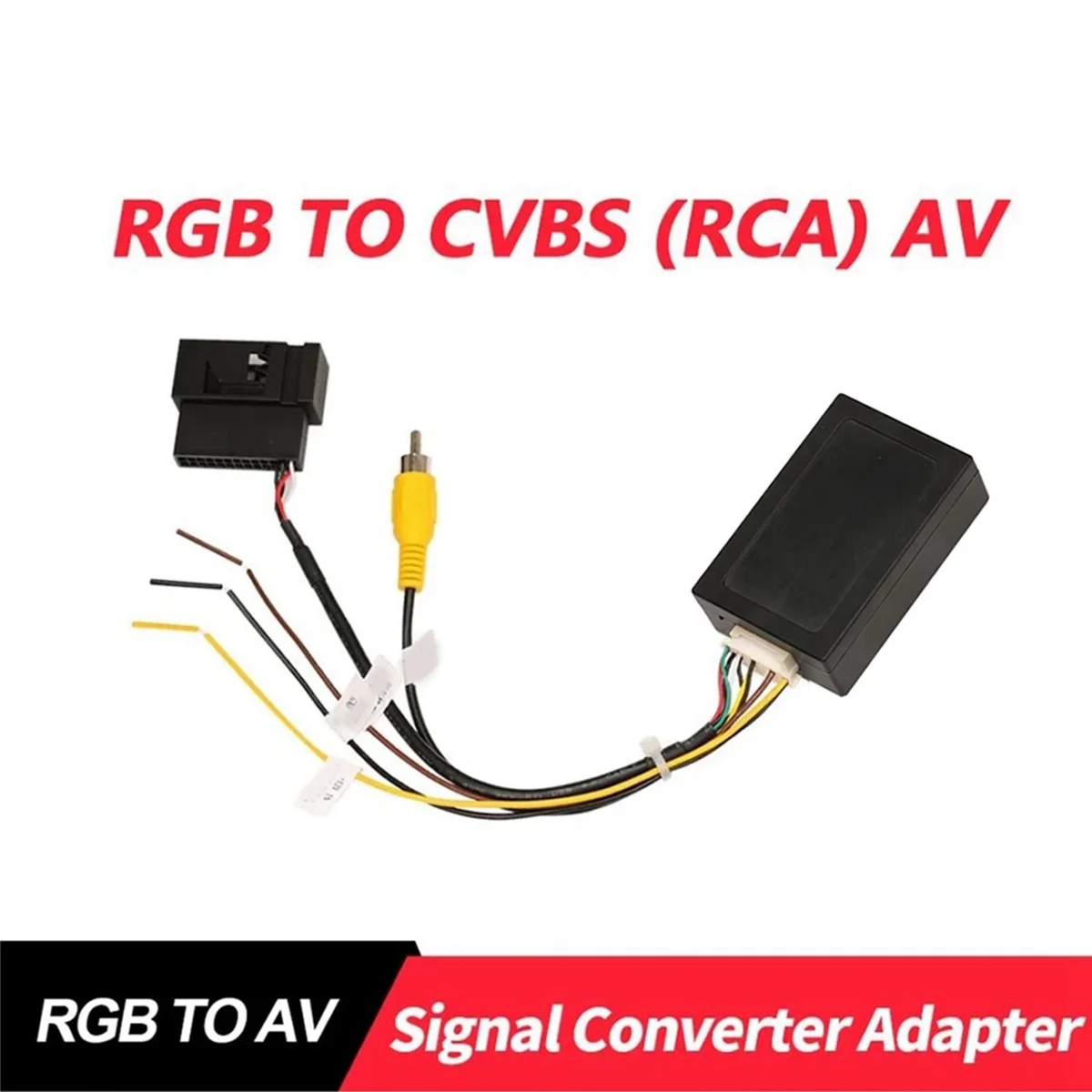 2X RGB to (RCA) AV CVBS преобразователь сигнала декодер коробка адаптер для заводской камеры заднего вида Tiguan Golf 6 Passat CC
2X RGB to (RCA) AV CVBS преобразователь сигнала декодер коробка адаптер для заводской камеры заднего вида Tiguan Golf 6 Passat CC