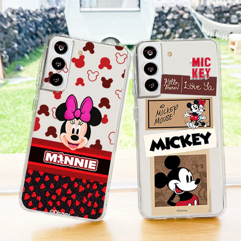 Luxury Mickey Minnie Cool Phone Case For Samsung Galaxy S22 S21 S20 FE Ultra Pro Lite S10 S10E S9 S8 Plus 5G Transparent Cover
Luxury Mickey Minnie Cool Phone Case For Samsung Galaxy S22 S21 S20 FE Ultra Pro Lite S10 S10E S9 S8 Plus 5G Transparent Cover