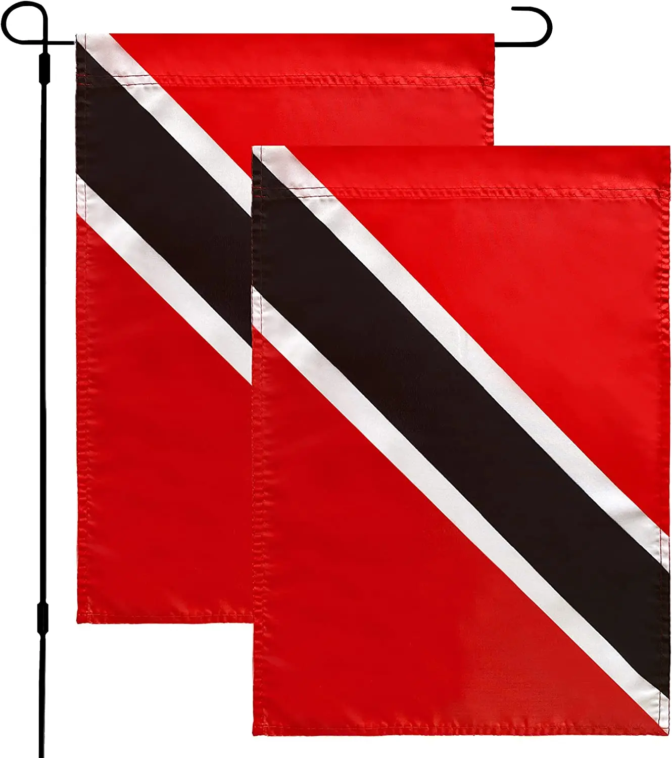 Trinidad and Tobago Garden Flag Trinidad & Tobago Flags Double Sided Outdoor Yard Decorative,12"x 18",2 Pack
Trinidad and Tobago Garden Flag Trinidad & Tobago Flags Double Sided Outdoor Yard Decorative,12"x 18",2 Pack