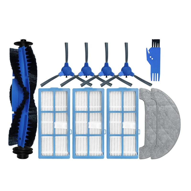 Replacement Parts For Proscenic 850T Robotic Vacuum Cleaner Parts Main Brush Spin Brush Hepa Filter Mop Pad Rag Cloth
Replacement Parts For Proscenic 850T Robotic Vacuum Cleaner Parts Main Brush Spin Brush Hepa Filter Mop Pad Rag Cloth