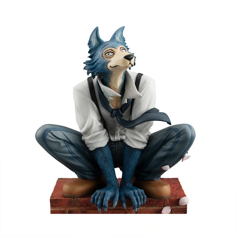 BEASTARS 17 см аниме фигурки Legoshi мягкое мясо пирог Большой плохой волк приседание сильные и надежные синие волосы Модель ПВХ
BEASTARS 17 см аниме фигурки Legoshi мягкое мясо пирог Большой плохой волк приседание сильные и надежные синие волосы Модель ПВХ