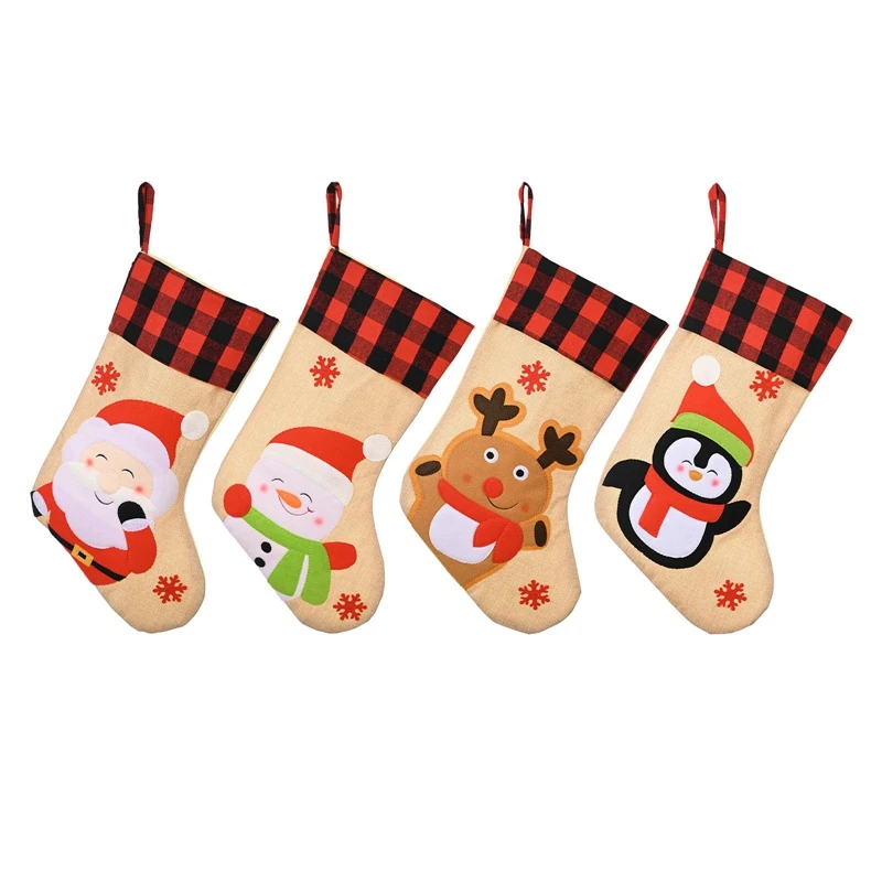 Christmas Stocking Xmas Gift Bags Fireplace Decoration Socks Candy Bag for Kids Christmas Tree Decor Christmas Gift Santa Bags
Christmas Stocking Xmas Gift Bags Fireplace Decoration Socks Candy Bag for Kids Christmas Tree Decor Christmas Gift Santa Bags