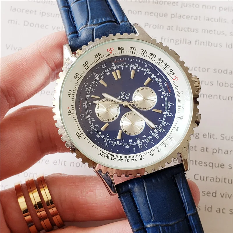 2022 New Mechanical Aviation Chronograph Men's Watch Automatic Calendar Fashion Six Hands Multifunction Waterproof Pilot's Watch
2022 New Mechanical Aviation Chronograph Men's Watch Automatic Calendar Fashion Six Hands Multifunction Waterproof Pilot's Watch