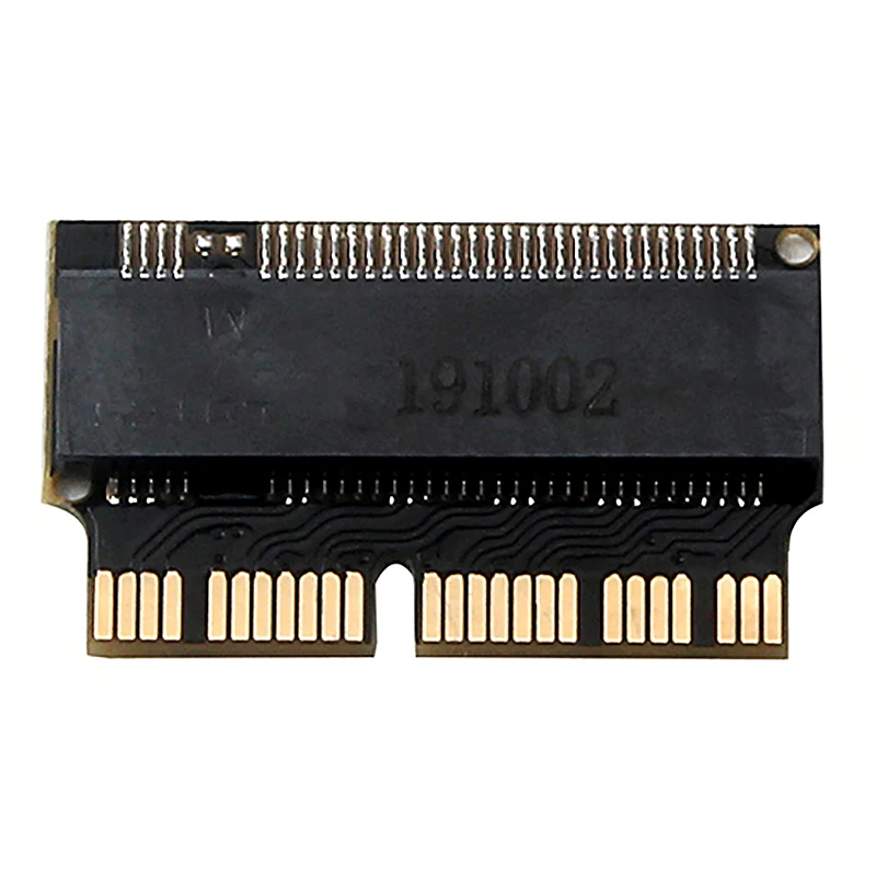 NGFF M.2 NVME SSD Adapter Card for Upgrade MacBook Air(2013-2016 Year) and Mac PRO(Late 2013-2015 Year)
NGFF M.2 NVME SSD Adapter Card for Upgrade MacBook Air(2013-2016 Year) and Mac PRO(Late 2013-2015 Year)