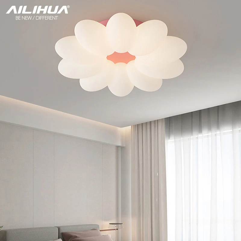 Nordic modern simple bedroom ceiling lamp girl heart flower lamp romantic warm master bedroom lamp boy girl children room lamp
Nordic modern simple bedroom ceiling lamp girl heart flower lamp romantic warm master bedroom lamp boy girl children room lamp