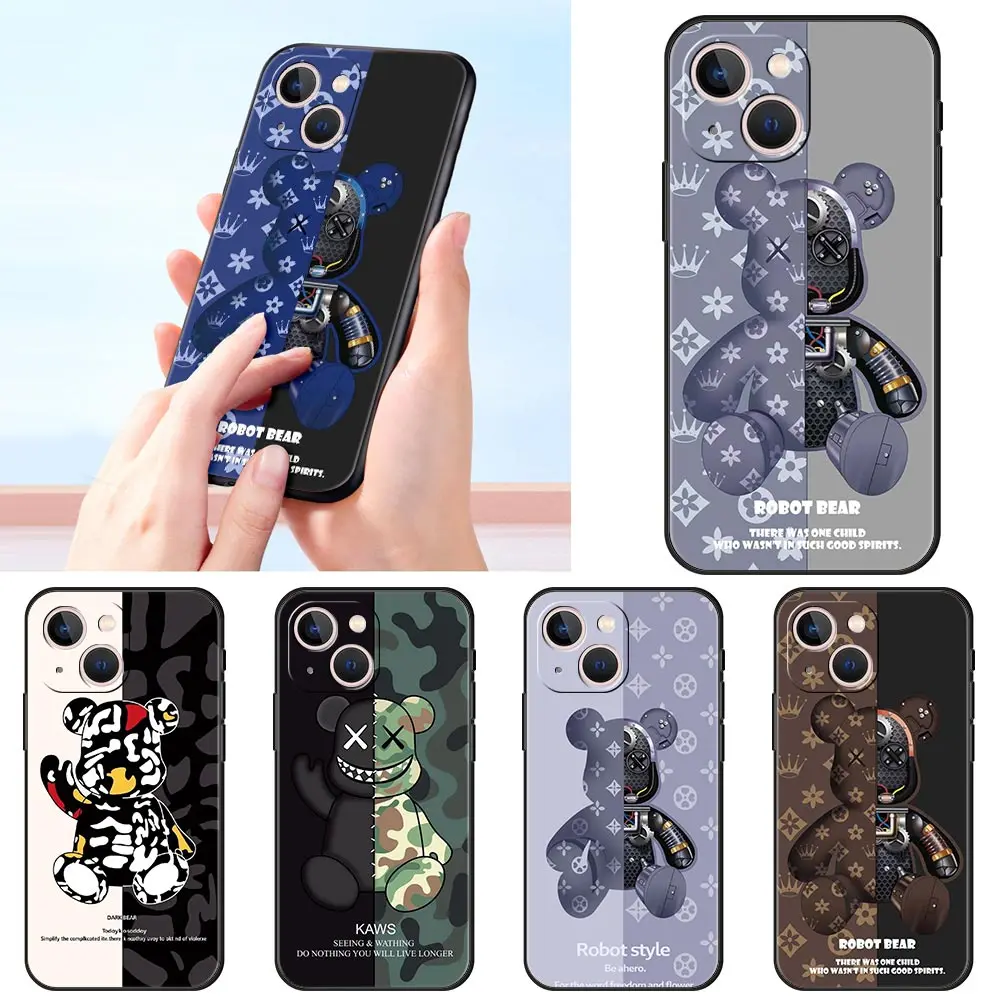Fashion robot bear Phone Case for Apple iPhone 11 13 Pro Max 12 Mini 7 8 Plus 6 6S+ X XS XR 5 5S SE2 Funda Cover Coque Shell Bag
Fashion robot bear Phone Case for Apple iPhone 11 13 Pro Max 12 Mini 7 8 Plus 6 6S+ X XS XR 5 5S SE2 Funda Cover Coque Shell Bag