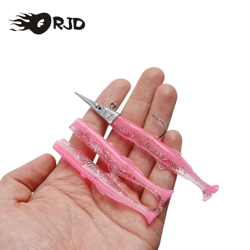 ORJD 2 Replacement Soft Silicon Fishing Lure Black Minnow Lead Head Luminous Artificial Bait Tail Wobblers Fishing Swimbaits
ORJD 2 Replacement Soft Silicon Fishing Lure Black Minnow Lead Head Luminous Artificial Bait Tail Wobblers Fishing Swimbaits
