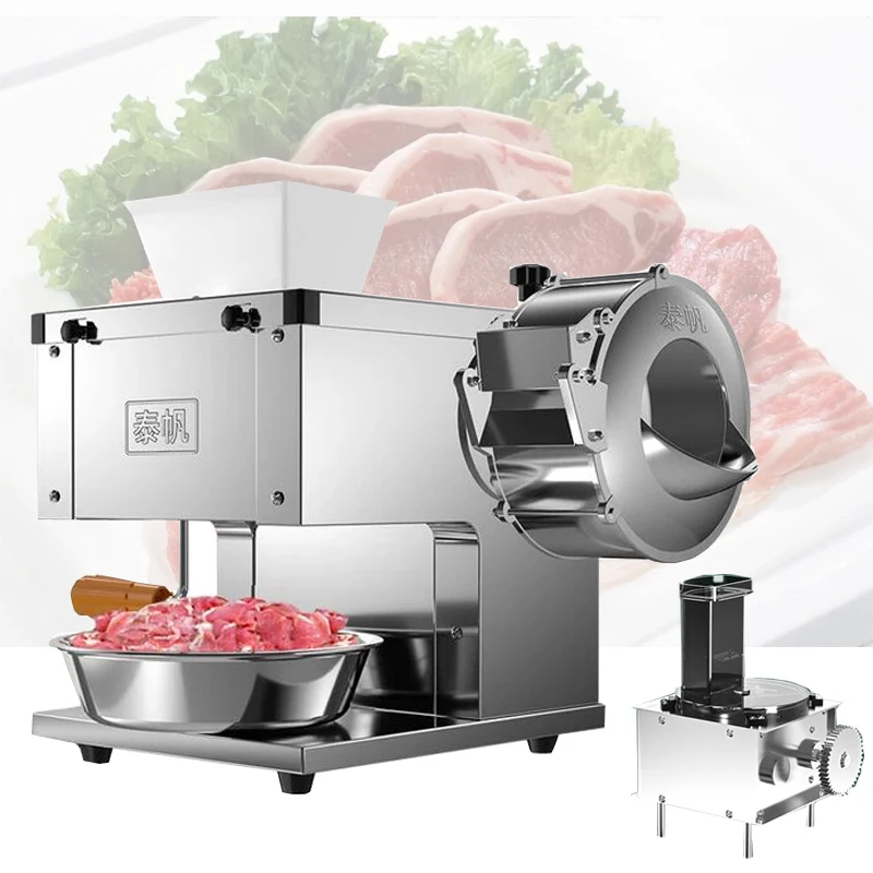 160kg/H Commercial Electric Meat Slicer Vegetable Cutter Shred Machine 850W Automatic Food Chipper dicing
160kg/H Commercial Electric Meat Slicer Vegetable Cutter Shred Machine 850W Automatic Food Chipper dicing