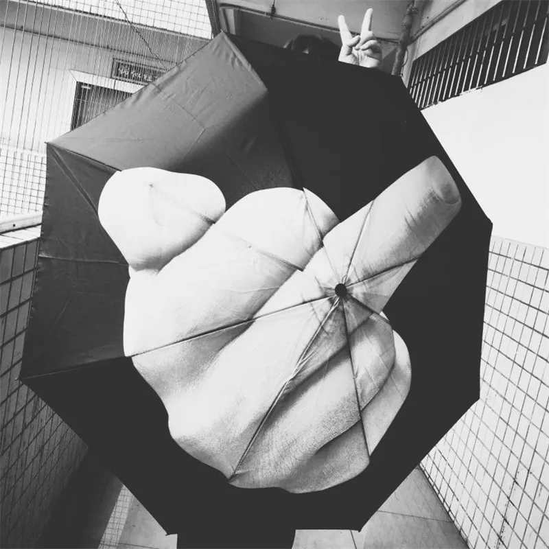 Middle Finger Folding Umbrella Windproof Strong Men Windproof Folding Personality Black Middle Finger Umbrellas Parasol Women
Middle Finger Folding Umbrella Windproof Strong Men Windproof Folding Personality Black Middle Finger Umbrellas Parasol Women