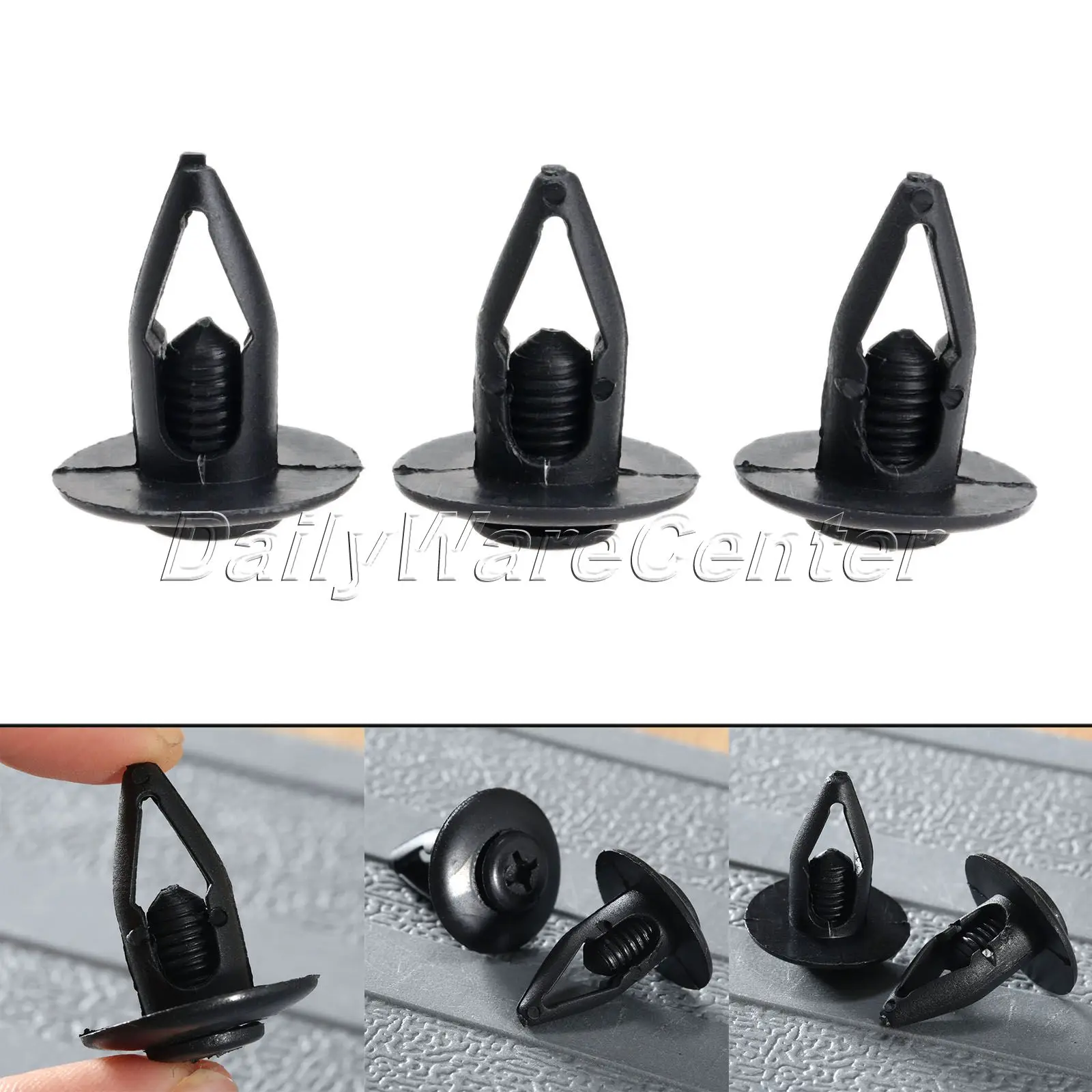 50Pc Car Door Trim Panel Clip Bumper Fender Retainer Fastener Rivet Clips 8.5mm Hole Nylon For Mazda Kia Nisson Ford Car-Styling
50Pc Car Door Trim Panel Clip Bumper Fender Retainer Fastener Rivet Clips 8.5mm Hole Nylon For Mazda Kia Nisson Ford Car-Styling