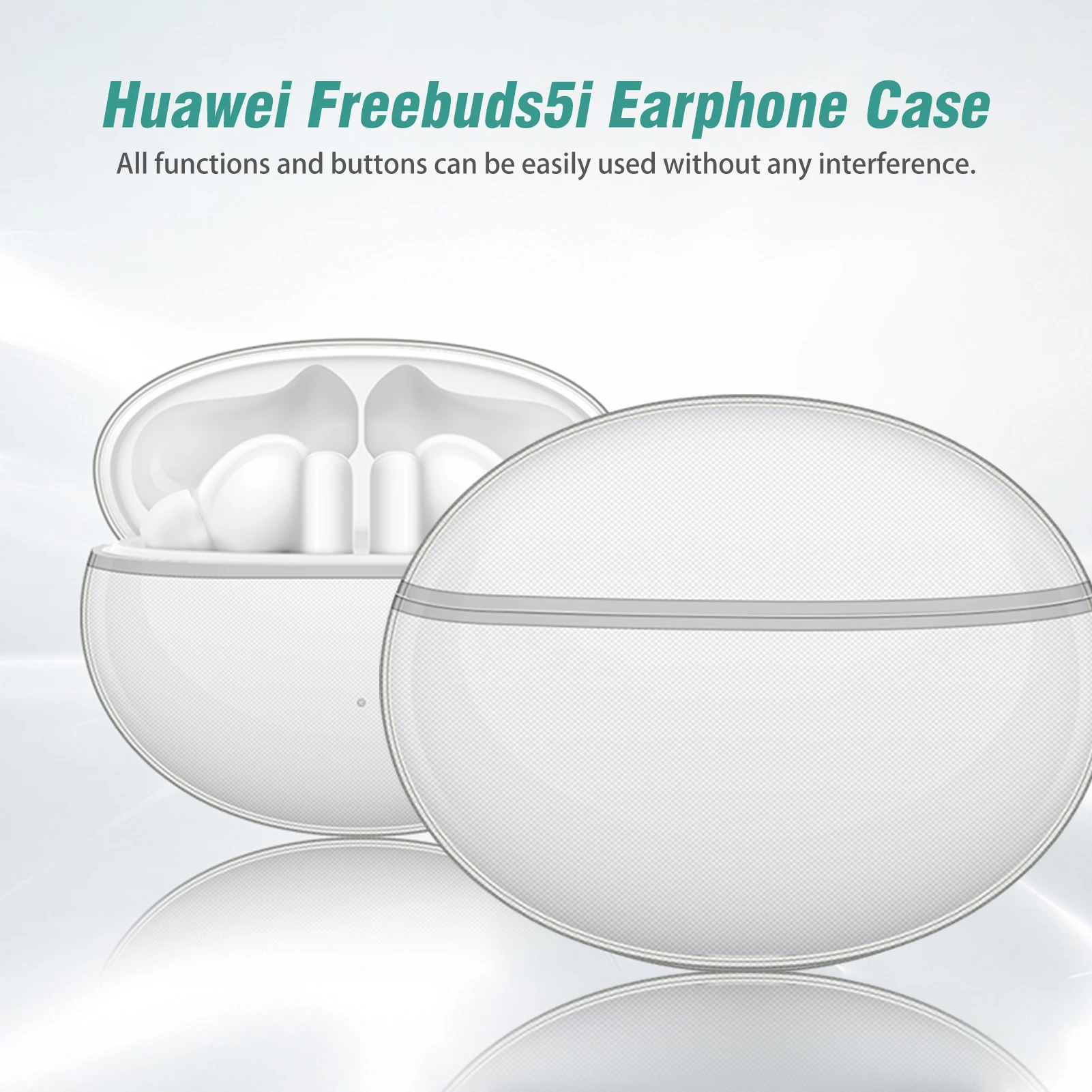 Прозрачный мягкий чехол из ТПУ для HuaweiFreebuds 5i, защитный чехол с синими зубьями для наушников, наклейка для HUAWEI 5i, аксессуары
Прозрачный мягкий чехол из ТПУ для HuaweiFreebuds 5i, защитный чехол с синими зубьями для наушников, наклейка для HUAWEI 5i, аксессуары