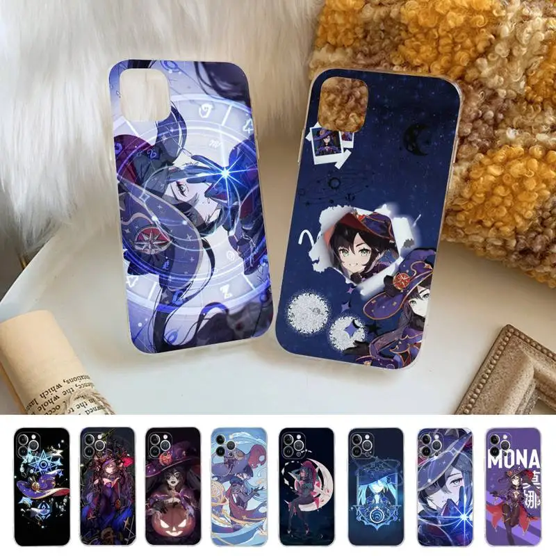 Genshin Impact Mona Phone Case For iPhone 13 14 Pro Max XS XR 12 11 Pro 13 Mini 6 7 8 Plus Clear Back Cover Capa
Genshin Impact Mona Phone Case For iPhone 13 14 Pro Max XS XR 12 11 Pro 13 Mini 6 7 8 Plus Clear Back Cover Capa