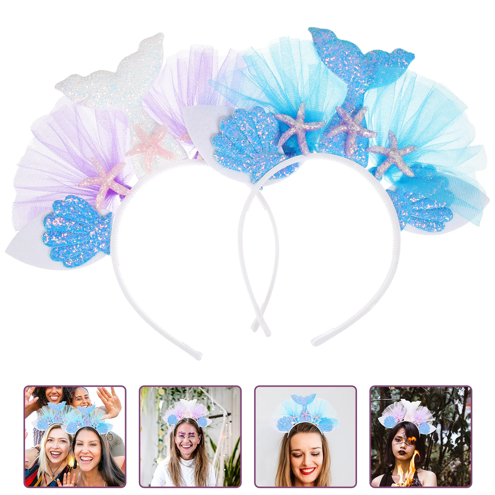2pcs Headband Headband Nautical Hair Accessories with Pearl Ocean Headpiece Hair Jewelry for Carnival Parties Girl ( Colorful )
2pcs Headband Headband Nautical Hair Accessories with Pearl Ocean Headpiece Hair Jewelry for Carnival Parties Girl ( Colorful )