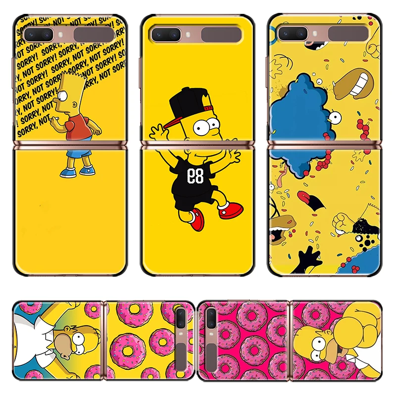 Shockproof New Folding Mobile Hard Shell Disney Cool Simpsons For Samsung Galaxy Z Flip 3 5G Black Fundas Phone Case Capa
Shockproof New Folding Mobile Hard Shell Disney Cool Simpsons For Samsung Galaxy Z Flip 3 5G Black Fundas Phone Case Capa