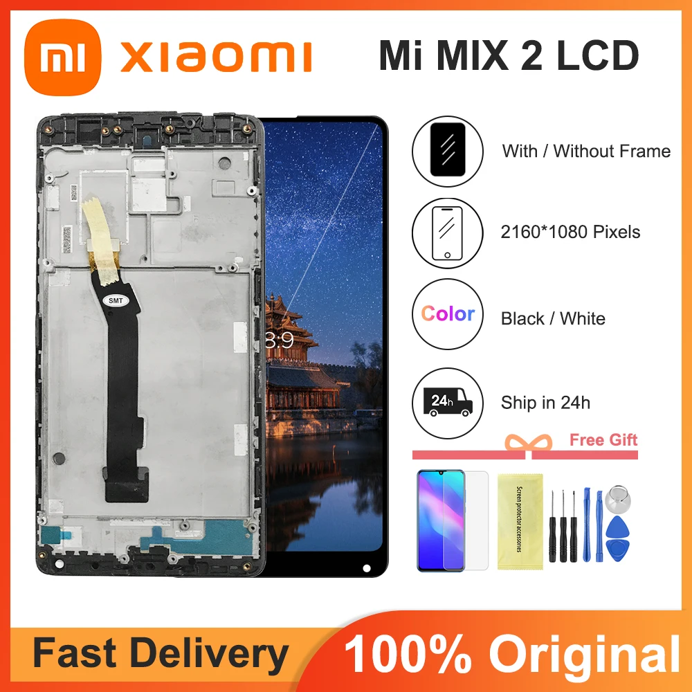 Дисплейный модуль для Xiaomi Mi Mix 2, ROM-8GB дюйма, полностью керамический, с рамкой, оригинальный
Дисплейный модуль для Xiaomi Mi Mix 2, ROM-8GB дюйма, полностью керамический, с рамкой, оригинальный