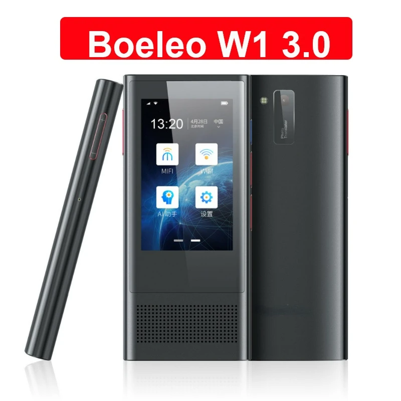 Голосовой переводчик Boeleo W1 3,0 с искусственным интеллектом, 117 языков, 3.1 IPS сенсорный экран, 4G, SIM-карта, 8G, запись памяти, переведенная батарея 2080 мАч
Голосовой переводчик Boeleo W1 3,0 с искусственным интеллектом, 117 языков, 3.1 IPS сенсорный экран, 4G, SIM-карта, 8G, запись памяти, переведенная батарея 2080 мАч