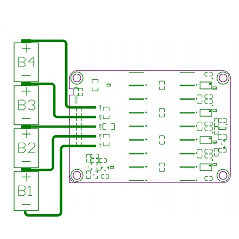 

5A 3S 4S активный стабилизатор эквалайзера Lifepo4/Lipo/аккумулятор лто конденсатор энергии