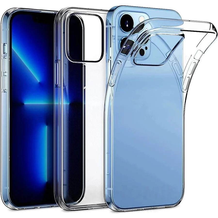 20pcs Transparent Silicone Shockproof Phone Case For iPhone 14 13 12 11 Pro Max XS XR X 7 8 Plus SE Ultra Thin TPU Soft Cover
20pcs Transparent Silicone Shockproof Phone Case For iPhone 14 13 12 11 Pro Max XS XR X 7 8 Plus SE Ultra Thin TPU Soft Cover