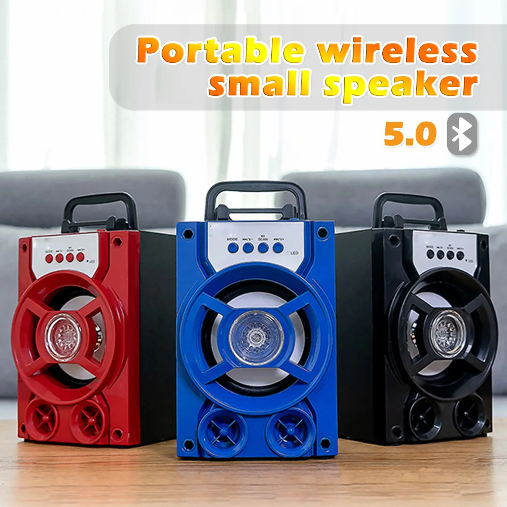 10W High-power Bluetooth Speaker Portable Column Stereo Surround Wireless Subwoofer Outdoor Bluetooth Speaker Soundbox
10W High-power Bluetooth Speaker Portable Column Stereo Surround Wireless Subwoofer Outdoor Bluetooth Speaker Soundbox