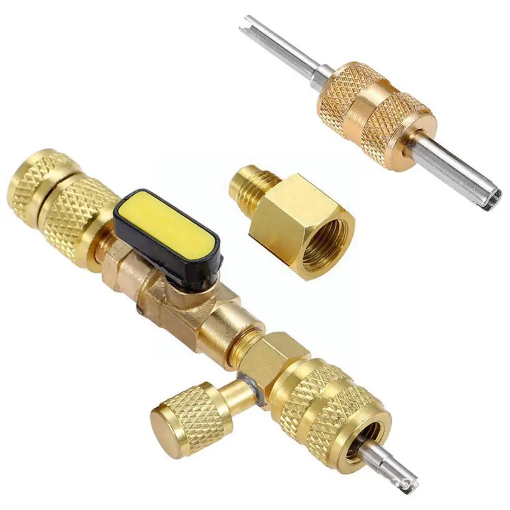Spool Remover Spool Remover Installation Tool With Dual Size Sae 1/4 And 5/16 Ports For R404a R407c R134a R12 R32 Hvac Syst N0d4
Spool Remover Spool Remover Installation Tool With Dual Size Sae 1/4 And 5/16 Ports For R404a R407c R134a R12 R32 Hvac Syst N0d4
