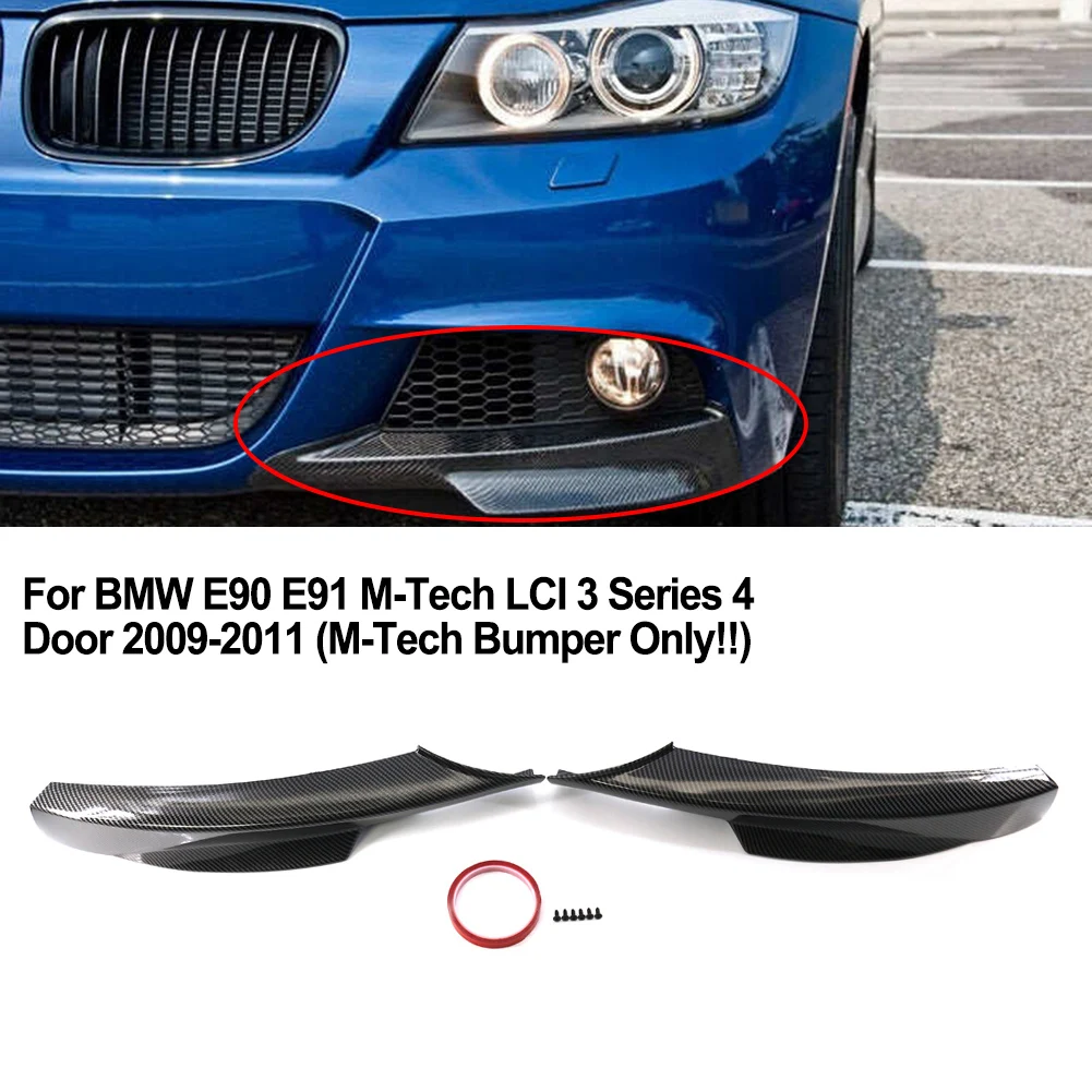 1pcs Carbon Fiber Carbon Pattern Front Bumper Side Splitter For BMW E90/E91 M-Tech LCI 3 Series 4 Door 2009-2011
1pcs Carbon Fiber Carbon Pattern Front Bumper Side Splitter For BMW E90/E91 M-Tech LCI 3 Series 4 Door 2009-2011