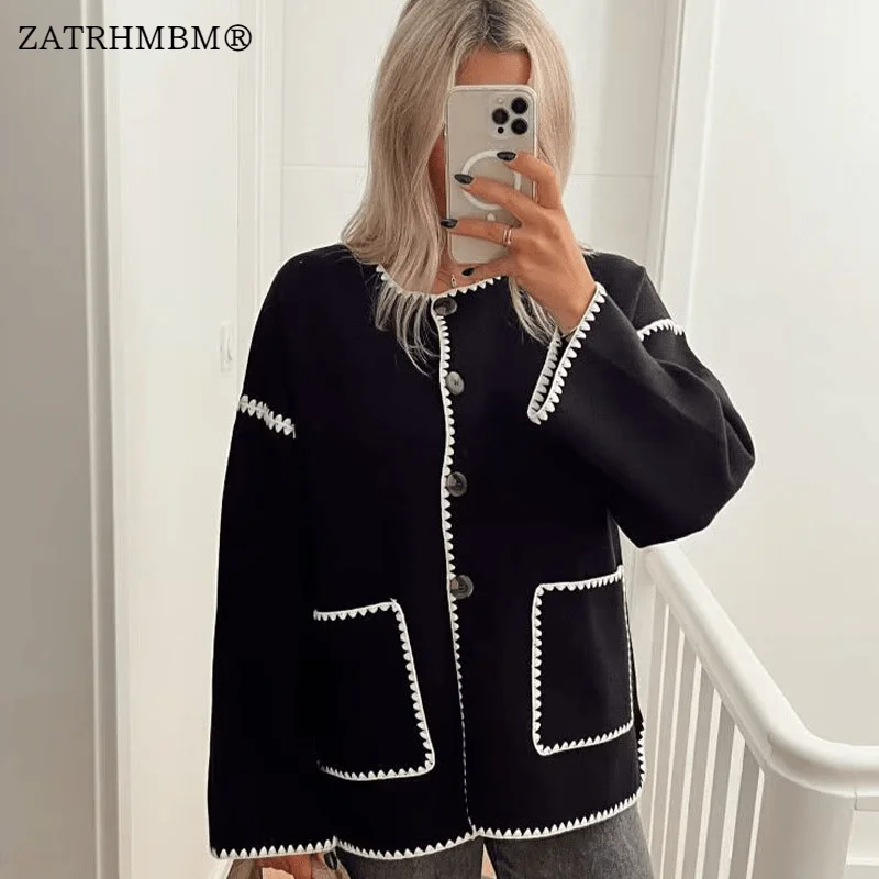 ZATRHMBM Women 2023 Autumn Fashion Multicolor Patchwork Jackets Coat Vintage Long Sleeve Button Up Female Outerwear Chic Tops
ZATRHMBM Women 2023 Autumn Fashion Multicolor Patchwork Jackets Coat Vintage Long Sleeve Button Up Female Outerwear Chic Tops