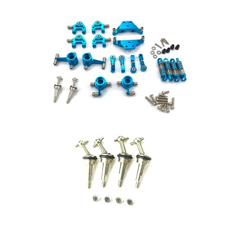 Metal Full Set Upgrade Parts Shock Absorber with 4Pcs Metal CVD Universal Joint Shaft with M2 Nut
Metal Full Set Upgrade Parts Shock Absorber with 4Pcs Metal CVD Universal Joint Shaft with M2 Nut