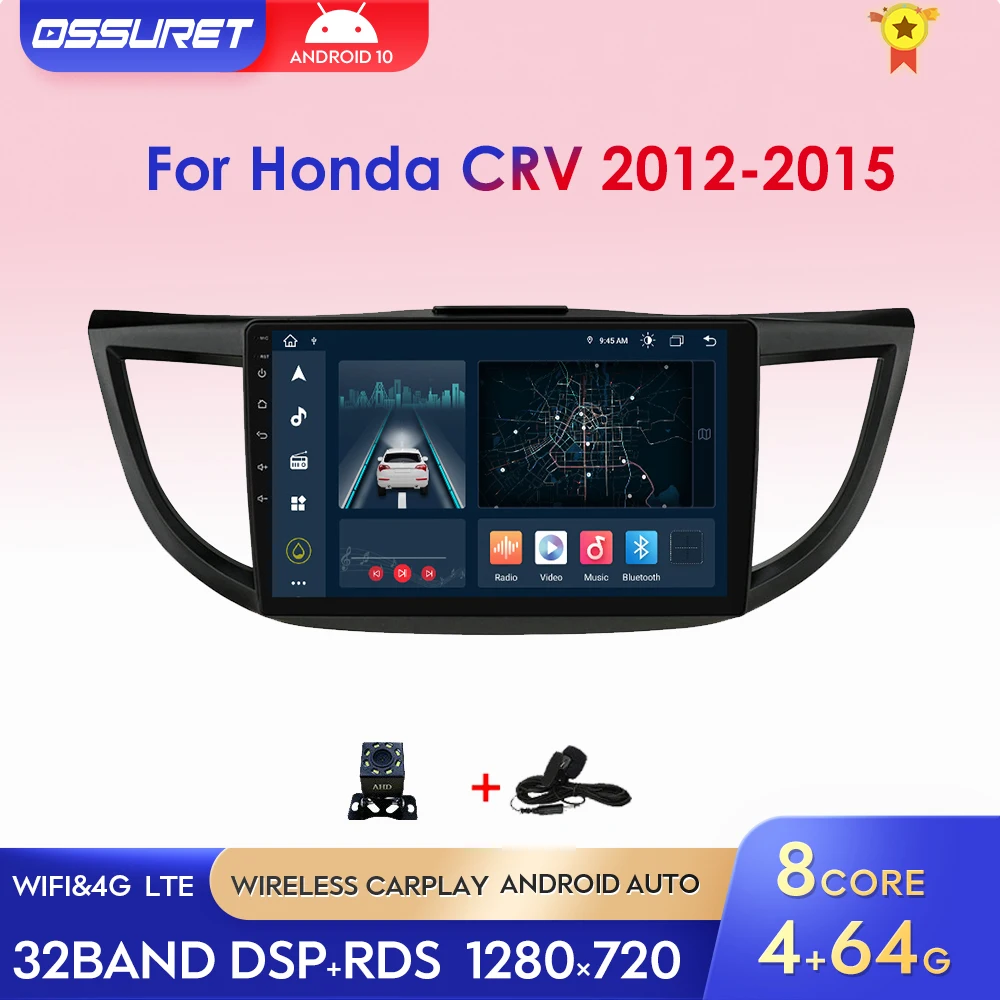 10,1 дюймовая Автомобильная Мультимедийная система для Honda CRV 2012 2013 2014 2015 видеонаблюдение GPS WIFI Авторадио Carplay Android Авто DSP
10,1 дюймовая Автомобильная Мультимедийная система для Honda CRV 2012 2013 2014 2015 видеонаблюдение GPS WIFI Авторадио Carplay Android Авто DSP
