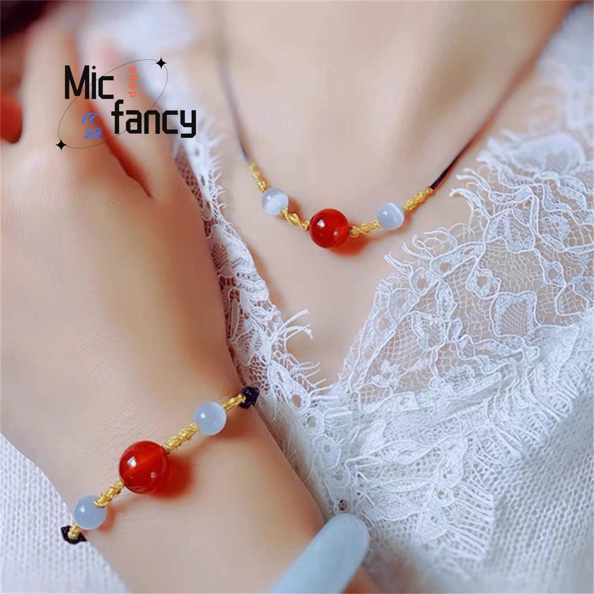 Natural Agate Collarbone Necklace White Cat's Eye Stone Charms Fashion Women Bracelet Fine Jewelry Luxury Mascots Holiday Gift
Natural Agate Collarbone Necklace White Cat's Eye Stone Charms Fashion Women Bracelet Fine Jewelry Luxury Mascots Holiday Gift