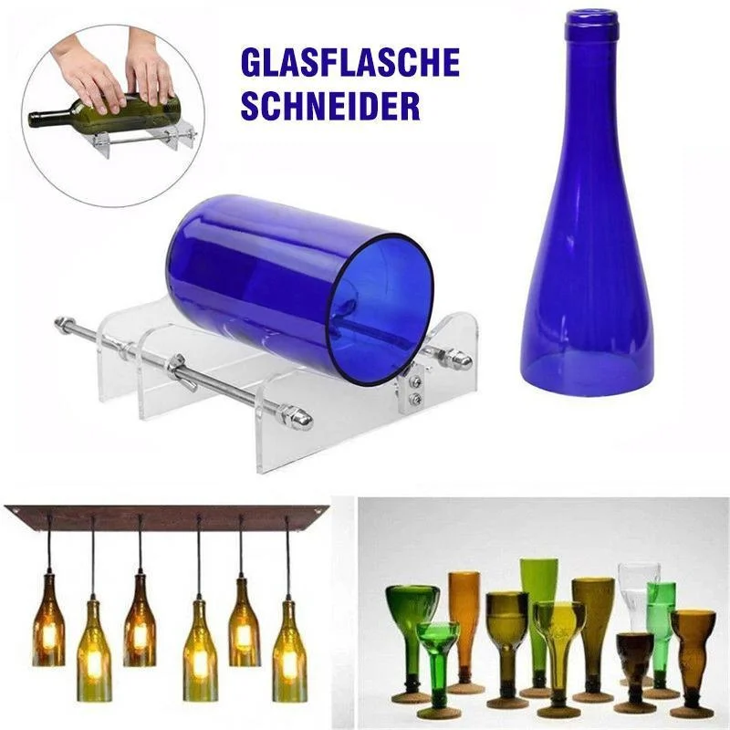 Glass Bottle Cutter Machine Tools, Bundle Wine Beer Champagne Bottles and Jars Cutting Tool Kit for Home Bar Decoration tool
Glass Bottle Cutter Machine Tools, Bundle Wine Beer Champagne Bottles and Jars Cutting Tool Kit for Home Bar Decoration tool
