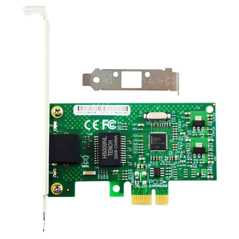 82583V Chip PCI-E X1 Gigabit Electrical Port Single Port Network Card For Desktop NA583-T1
82583V Chip PCI-E X1 Gigabit Electrical Port Single Port Network Card For Desktop NA583-T1