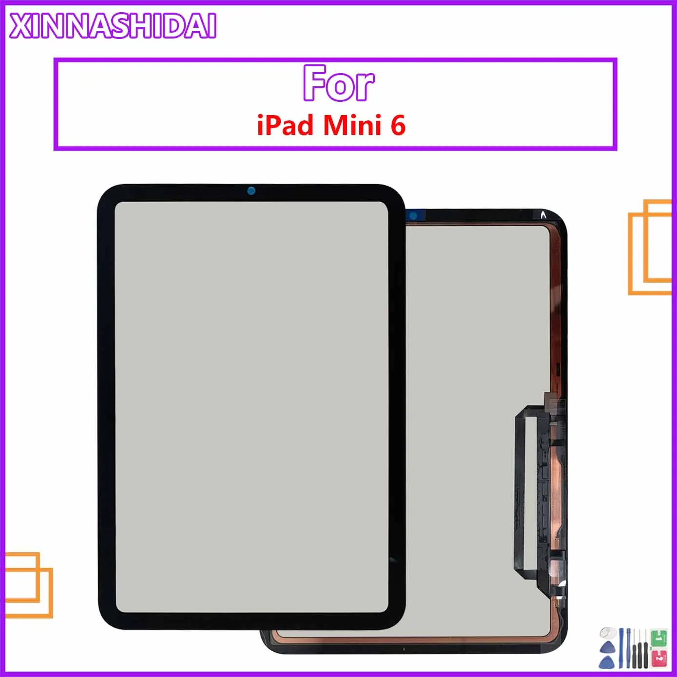 100% тестирование для iPad Mini 6 сенсорный экран Переднее стекло дигитайзер панель Ремонт Замена для iPad Mini 6 сенсорный экран Переднее стекло
100% тестирование для iPad Mini 6 сенсорный экран Переднее стекло дигитайзер панель Ремонт Замена для iPad Mini 6 сенсорный экран Переднее стекло
