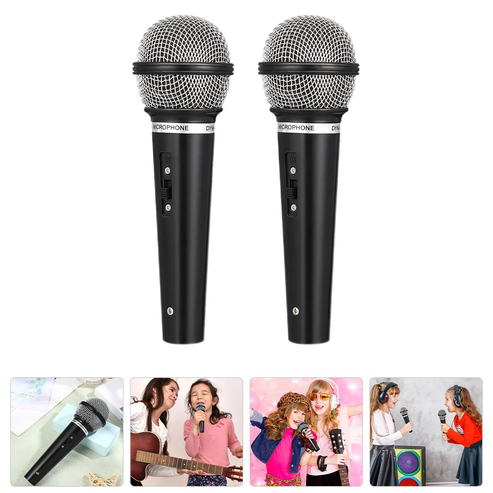 Microphone Toy Fake Karaoke Kids Prop Toys Model Costume Props Mic Children Play Pretend Handheld Party Performance Playthings
Microphone Toy Fake Karaoke Kids Prop Toys Model Costume Props Mic Children Play Pretend Handheld Party Performance Playthings