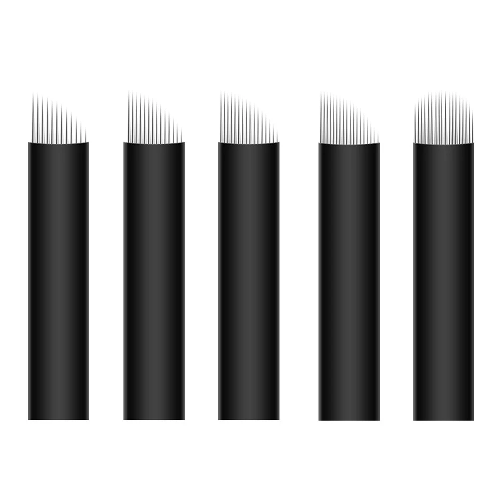 100pcs Microblading 0.18mm Tebori Blades Needles Tattoo Needles Permanent Makeup Needle 7 9 12 14 17 21 Manual Eyebrow Blades
100pcs Microblading 0.18mm Tebori Blades Needles Tattoo Needles Permanent Makeup Needle 7 9 12 14 17 21 Manual Eyebrow Blades