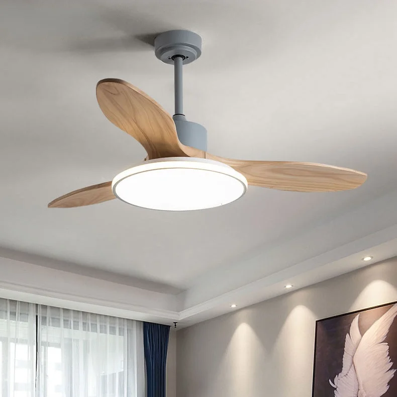 Modern Minimalist Ceiling Fan with LED Light 48" Nordic Bedroom Living Room Ceiling Fan
Modern Minimalist Ceiling Fan with LED Light 48" Nordic Bedroom Living Room Ceiling Fan